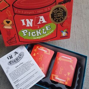 Gamewright In A Pickle Word Card Game Educational Complete Used 2004 Vintage